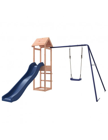 Set da Gioco da Esterno in Legno Massello di Douglas