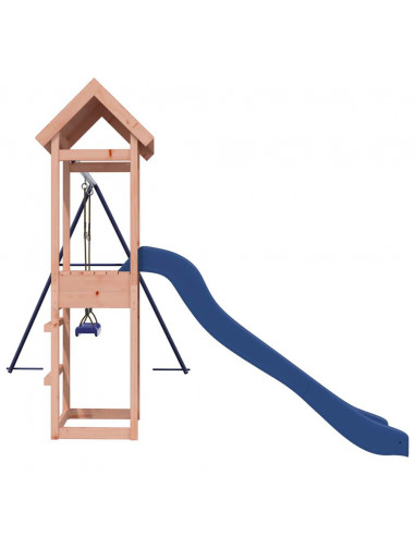 Set da Gioco da Esterno in Legno Massello di Douglas