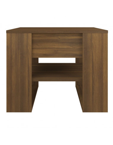 Tavolino da Salotto Marrone 55,5x55x45 cm Legno Multistrato