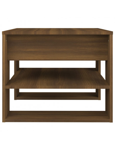 Tavolino da Salotto Marrone 55,5x55x45 cm Legno Multistrato