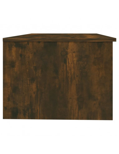 Tavolino da Salotto Rovere Fumo 102x50x36 cm Legno Multistrato