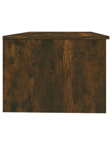Tavolino da Salotto Rovere Fumo 102x50x36 cm Legno Multistrato