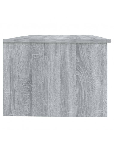 Tavolino da Salotto Grigio Sonoma 102x50x36cm Legno Multistrato