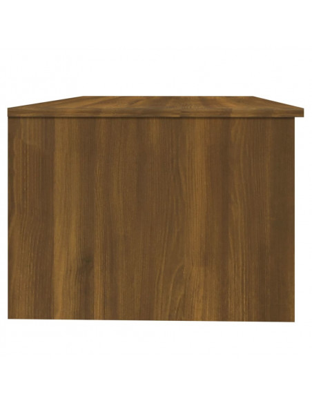 Tavolino Salotto Rovere Marrone 102x50x36 cm Legno Multistrato