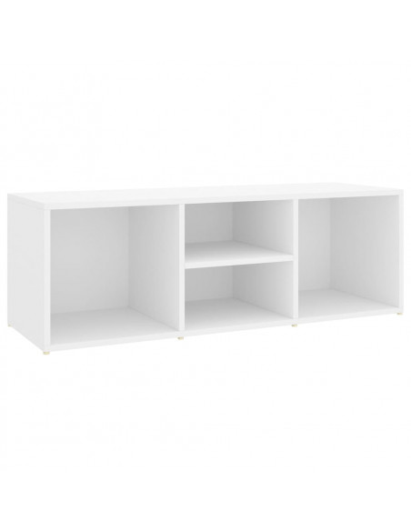 Scarpiera con Panchina Bianca 105x35x35 cm in Legno Multistrato