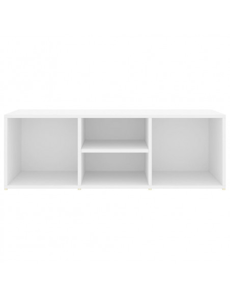 Scarpiera con Panchina Bianca 105x35x35 cm in Legno Multistrato
