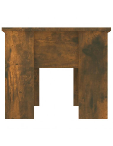 Tavolino da Salotto Rovere Fumo 79x49x41cm in Legno Multistrato