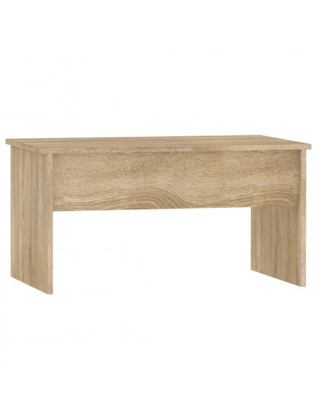 Tavolino Salotto Rovere Sonoma 80x50,5x41,5cm Legno Multistrato
