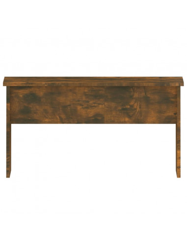 Tavolino Rovere Fumo 80x50,5x41,5 cm in Legno Multistrato