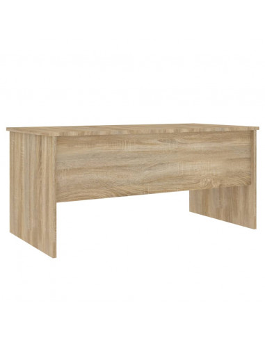 Tavolino Rovere Sonoma 102x50,5x46,5 cm in Legno Multistrato