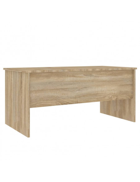 Tavolino Rovere Sonoma 102x50,5x46,5 cm in Legno Multistrato