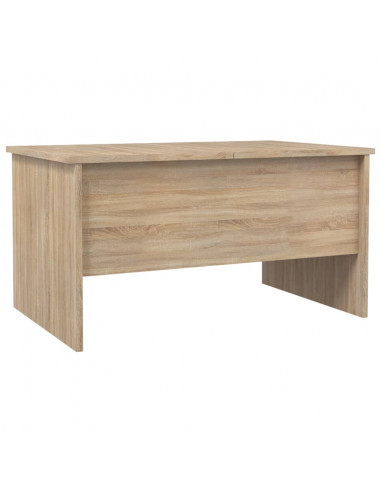 Tavolino Salotto Rovere Sonoma 80x50x42,5 cm Legno Multistrato