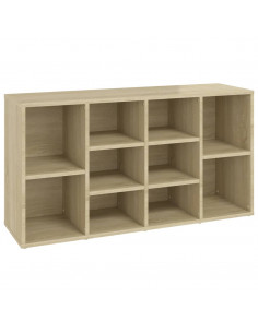 Scarpiera con Panchina Rovere Sonoma 103x30x54,5 cm Multistrato 2