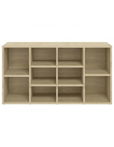 Scarpiera con Panchina Rovere Sonoma 103x30x54,5 cm Multistrato