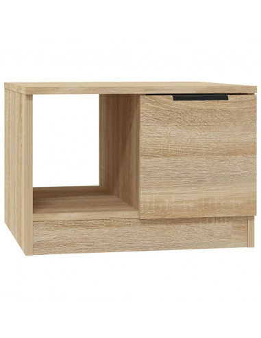 Tavolino da Salotto Rovere Sonoma 50x50x36 cm Legno Multistrato