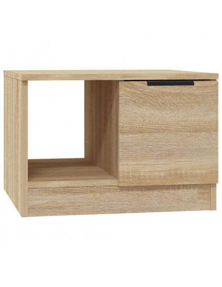 Tavolino da Salotto Rovere Sonoma 50x50x36 cm Legno Multistrato