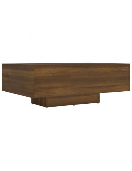 Tavolino da Salotto Rovere Marrone 85x55x31cm Legno Multistrato