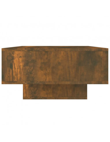 Tavolino da Salotto Rovere Fumo 105x55x32 cm Legno Multistrato