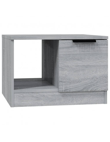 Tavolino da Salotto Grigio Sonoma 50x50x36 cm Legno Multistrato