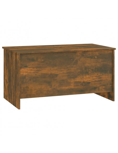 Tavolino Rovere Fumo 102x55,5x52,5 cm in Legno Multistrato