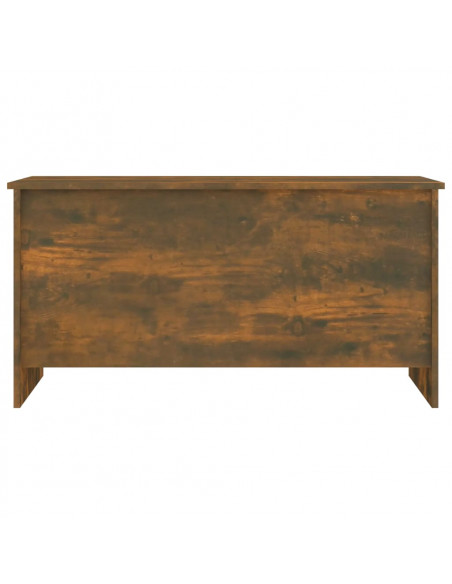 Tavolino Rovere Fumo 102x55,5x52,5 cm in Legno Multistrato