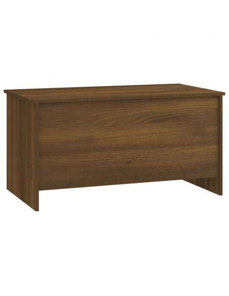 Tavolino Rovere Marrone 102x55,5x52,5 cm in Legno Multistrato