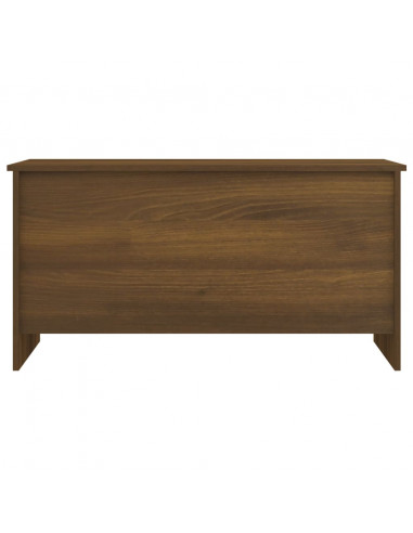 Tavolino Rovere Marrone 102x55,5x52,5 cm in Legno Multistrato