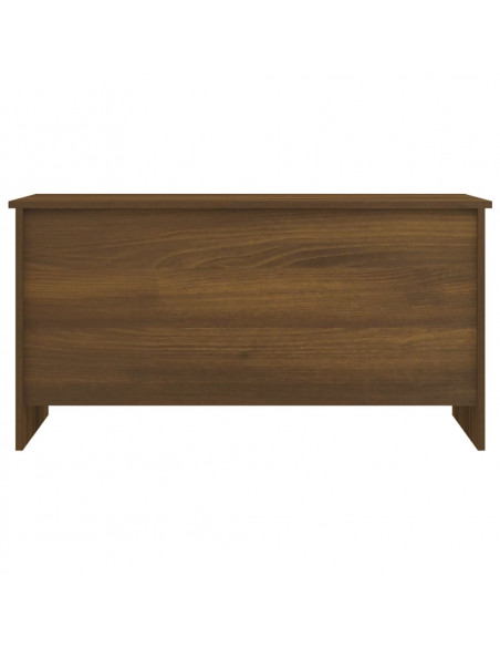 Tavolino Rovere Marrone 102x55,5x52,5 cm in Legno Multistrato