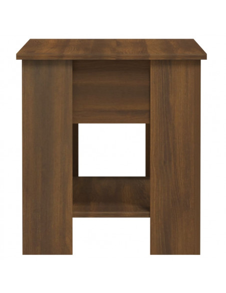 Tavolino Salotto Rovere Marrone 101x49x52 cm Legno Multistrato