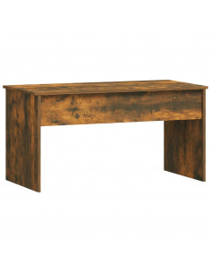 Tavolino Rovere Fumo 102x50,5x52,5 cm in Legno Multistrato 2