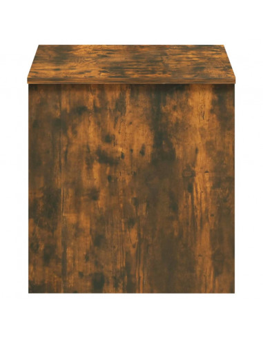 Tavolino Rovere Fumo 102x50,5x52,5 cm in Legno Multistrato