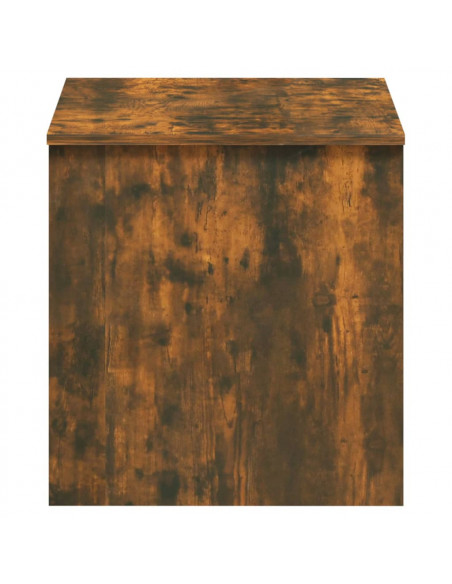 Tavolino Rovere Fumo 102x50,5x52,5 cm in Legno Multistrato