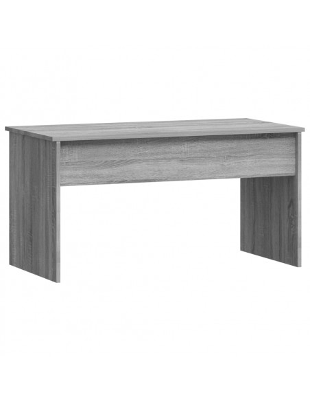 Tavolino Grigio Sonoma 101x50,5x52,5 cm in Legno Multistrato