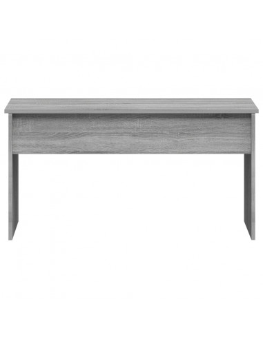 Tavolino Grigio Sonoma 101x50,5x52,5 cm in Legno Multistrato