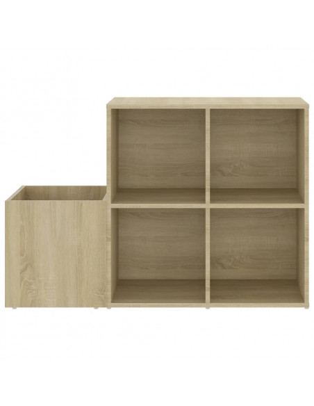 Scarpiera Ingresso Rovere Sonoma 105x35,5x70 Legno Multistrato
