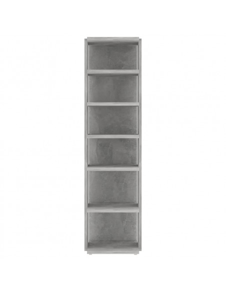 Scarpiere 2 pz Grigio Cemento 27,5x27x102 cm