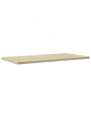 Ripiani per Libreria 4pz Rovere Sonoma 60x30x1,5cm Multistrato