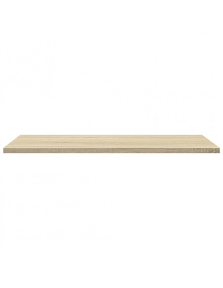 Ripiani per Libreria 4pz Rovere Sonoma 60x30x1,5cm Multistrato