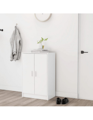 Scarpiera Bianca 60x35x92 cm in Truciolato