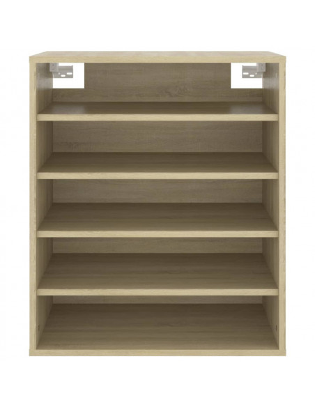 Scarpiera Rovere Sonoma 60x35x70 cm in Truciolato