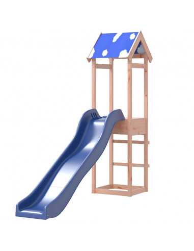 Set da Gioco da Esterno in Legno Massello di Douglas