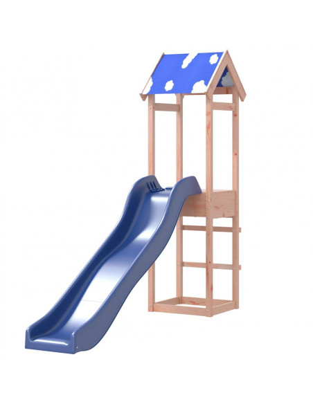 Set da Gioco da Esterno in Legno Massello di Douglas