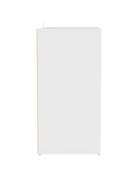 Scarpiera Bianca 60x35x70 cm in Truciolato