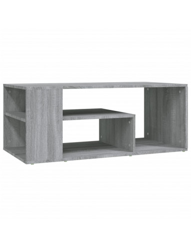 Tavolino da Salotto grigio sonoma 100x50x40cm Legno Multistrato