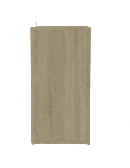 Scarpiera Rovere Sonoma 60x35x70 cm in Truciolato