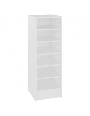 Scarpiera Bianca 31,5x35x90 cm in Truciolato