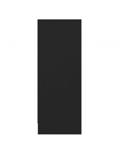 Scarpiera Nera 31,5x35x90 cm in Truciolato