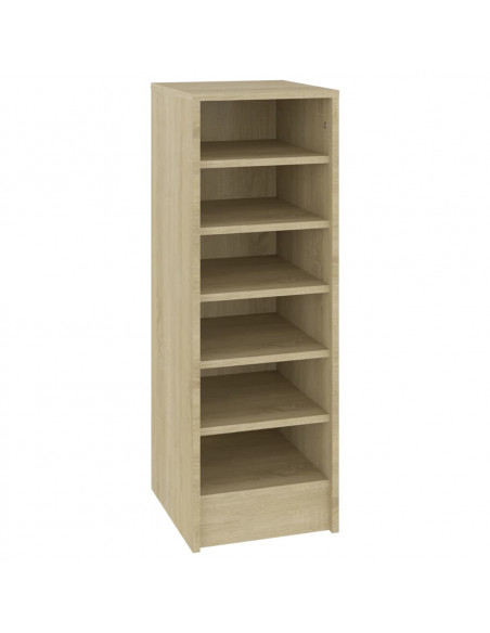 Scarpiera Rovere Sonoma 31,5x35x90 cm in Truciolato