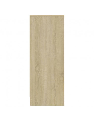 Scarpiera Rovere Sonoma 31,5x35x90 cm in Truciolato