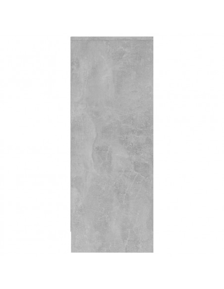 Scarpiera Grigio Cemento 31,5x35x90 cm in Truciolato